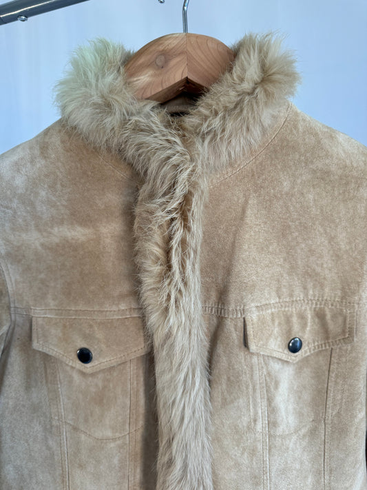 Fur & Suede Jacket