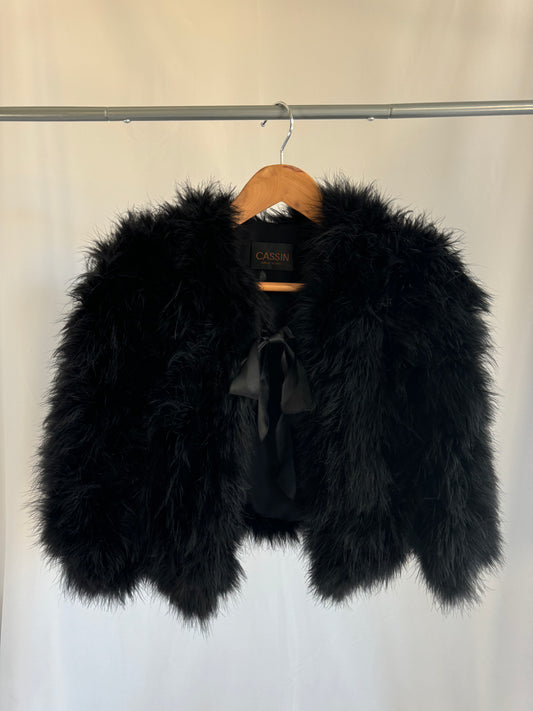 Ostrich Feather Jacket